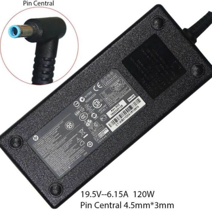 Hp Blue pin Adaptor 120W