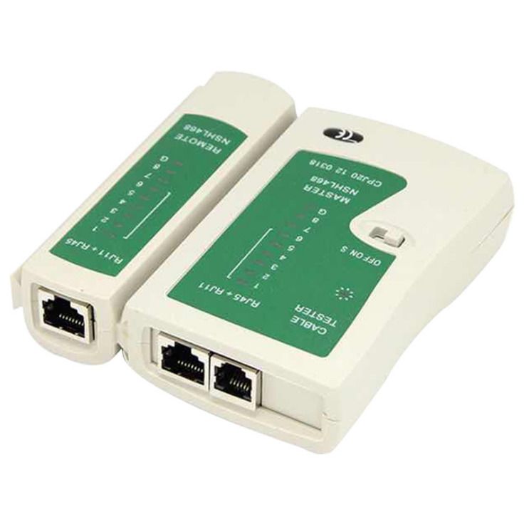 2pcs Multifunctional Network Tester 468 Network Cable Tester Rj45 + R11 Tester